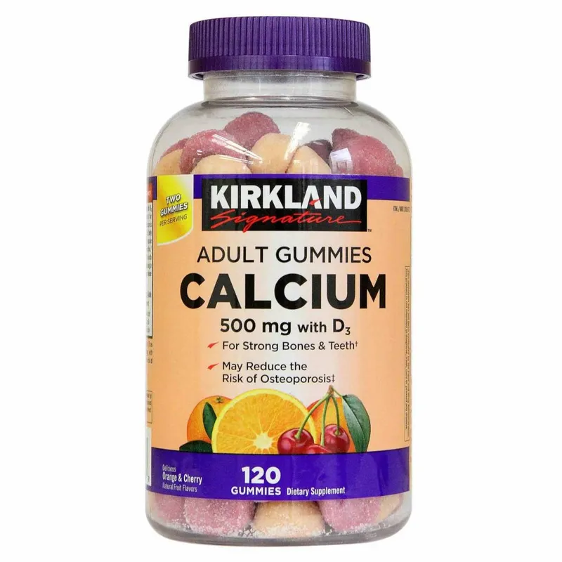 Adult Gummies Calcium 500mg with D3