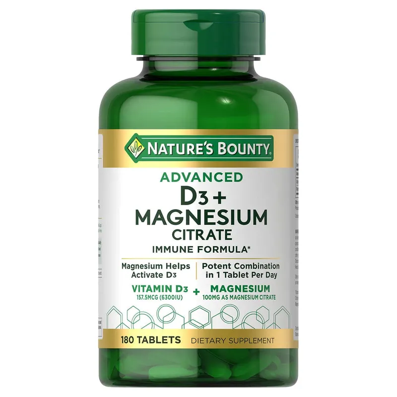 Advanced D3 + Magnesium Citrate