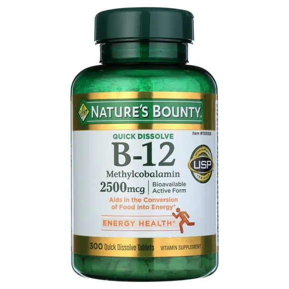 B-12 2500mcg Methylcobalamin